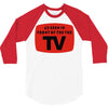 as seen in front of the the tv 3/4 Sleeve Shirt