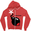 Women's March Make Noise For Your Rights Zipper Hoodie