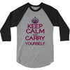 keep calm and do it yourself 3/4 Sleeve Shirt