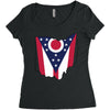 Ohio Women's Triblend Scoop T-shirt