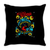 asking alexandria eyeball monster Throw Pillow