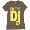 im a dj graphic tee mens Ladies Fitted T-Shirt