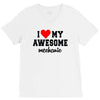 i love my awesome mechanic V-Neck Tee