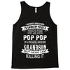 Super Cool Pop Pop Of A Freaking Awesome Grandson Tank Top