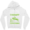 i don't need therapy i just need to do horseriding 1 Zipper Hoodie