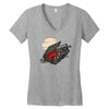 dead man walking Women's V-Neck T-Shirt