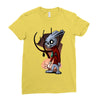 death bunny. Ladies Fitted T-Shirt