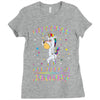 Unicorns are born in January Ladies Fitted T-Shirt