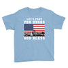 Lets Pray For Vegas, God Bless Youth Tee