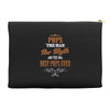 pops the man the myth best pops ever Accessory Pouches
