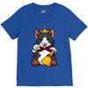 lucky cait sith V-Neck Tee