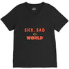 sick sad world V-Neck Tee