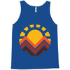sunset mountain Tank Top