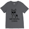 no drama llama V-Neck Tee