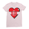 Love Ladies Fitted T-Shirt