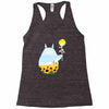 totoro sunflower Racerback Tank