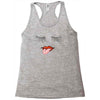 Eyelash And Lips Racerback Tank