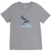 dolphin rider V-Neck Tee
