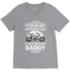 Motorcycles Daddy V-Neck Tee