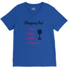 wine shopping V-Neck Tee