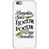 pumpkin spice hocus pocus and cozy sweaters iPhone 6/6s Case