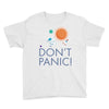 spacex don't panic in space Youth Tee