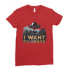 I Want to Leave Ladies Fitted T-Shirt