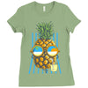 pineapple sunbathe Ladies Fitted T-Shirt