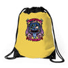 knowledge and power Drawstring Bags