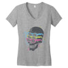 between the eyes Women's V-Neck T-Shirt