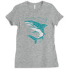 polygon shark Ladies Fitted T-Shirt