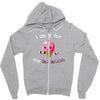 i do it for the ice cream Zipper Hoodie