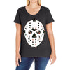 jason friday floral Ladies Curvy T-Shirt