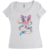 dragon eater Women's Triblend Scoop T-shirt