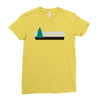 lone pine mall Ladies Fitted T-Shirt