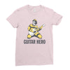 guitar hero Ladies Fitted T-Shirt