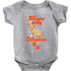 Sleeps With Chihuahua Baby Onesie