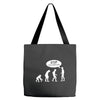 banksy funny human evolution indie Tote Bags