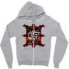 gothic american gothic Zipper Hoodie