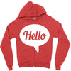 hello Zipper Hoodie