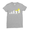 goku evolution Ladies Fitted T-Shirt