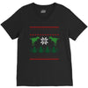 ugly dinosaur christmas V-Neck Tee
