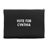 vote for cynthia Accessory Pouches