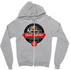 skull splitter beer label ideal birthday present or gift Zipper Hoodie