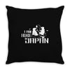 i'm huge Throw Pillow