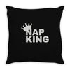 nap king Throw Pillow