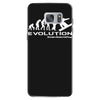evolution of snowboarding funny Samsung Galaxy S7 Case