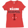 the walking deapool Ladies Fitted T-Shirt