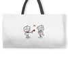cute love robots Weekender Totes