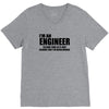 engineer funny t shirt engineers are never wrong t shirt shirt funny t V-Neck Tee